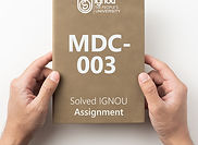 MDC-003: Media in Development Communication (2022-23)