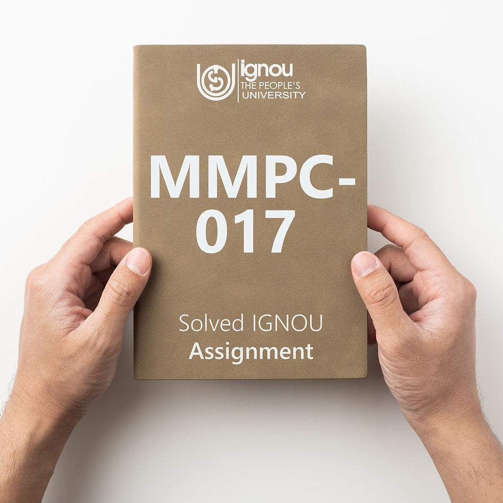 MMPC-017: Advanced Strategic Management (2023)