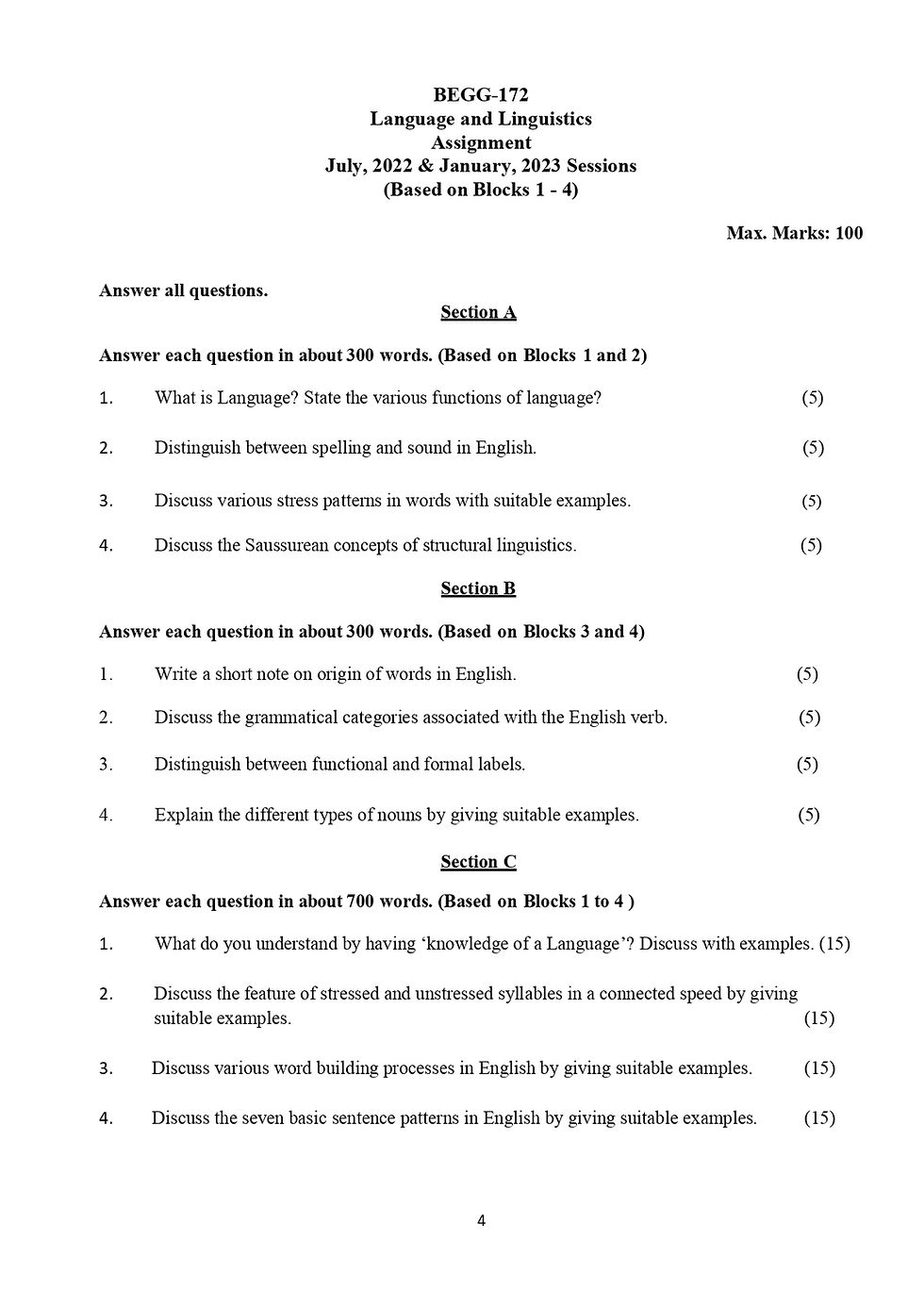 Thumbnail: BEGG-172: Language and Linguistics (2022-23)