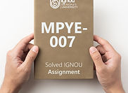 MPYE-007: Research Methodology in Philosophy (2022-23)