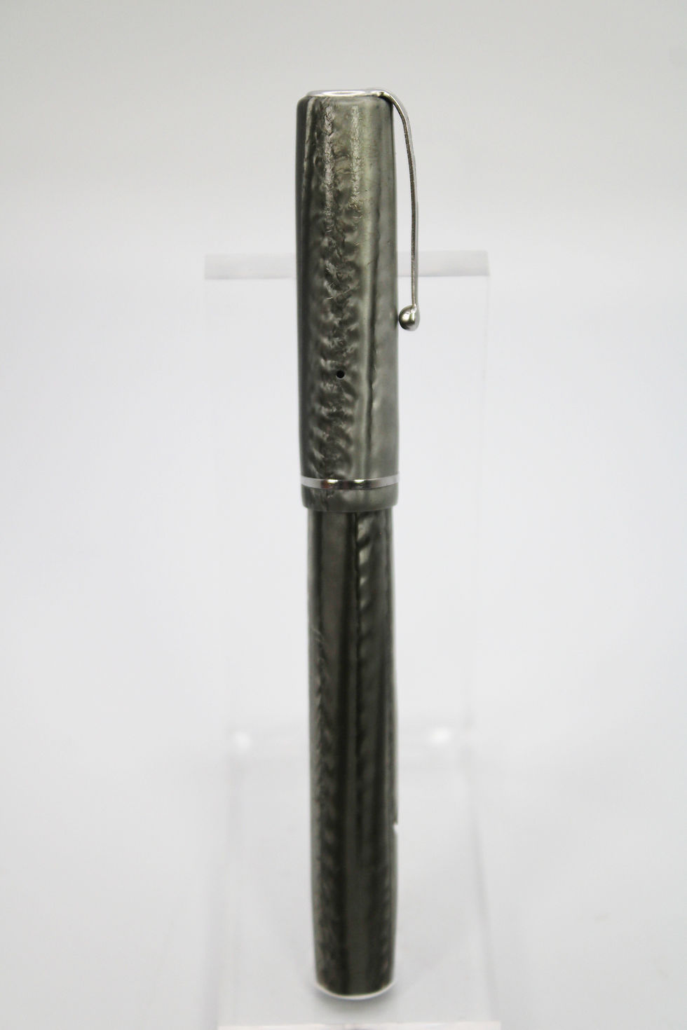 Thumbnail: Esterbrook 1550 Grey Dollar Pen Lever Fill Fountain Pen (11-16-25-RS-Est 15