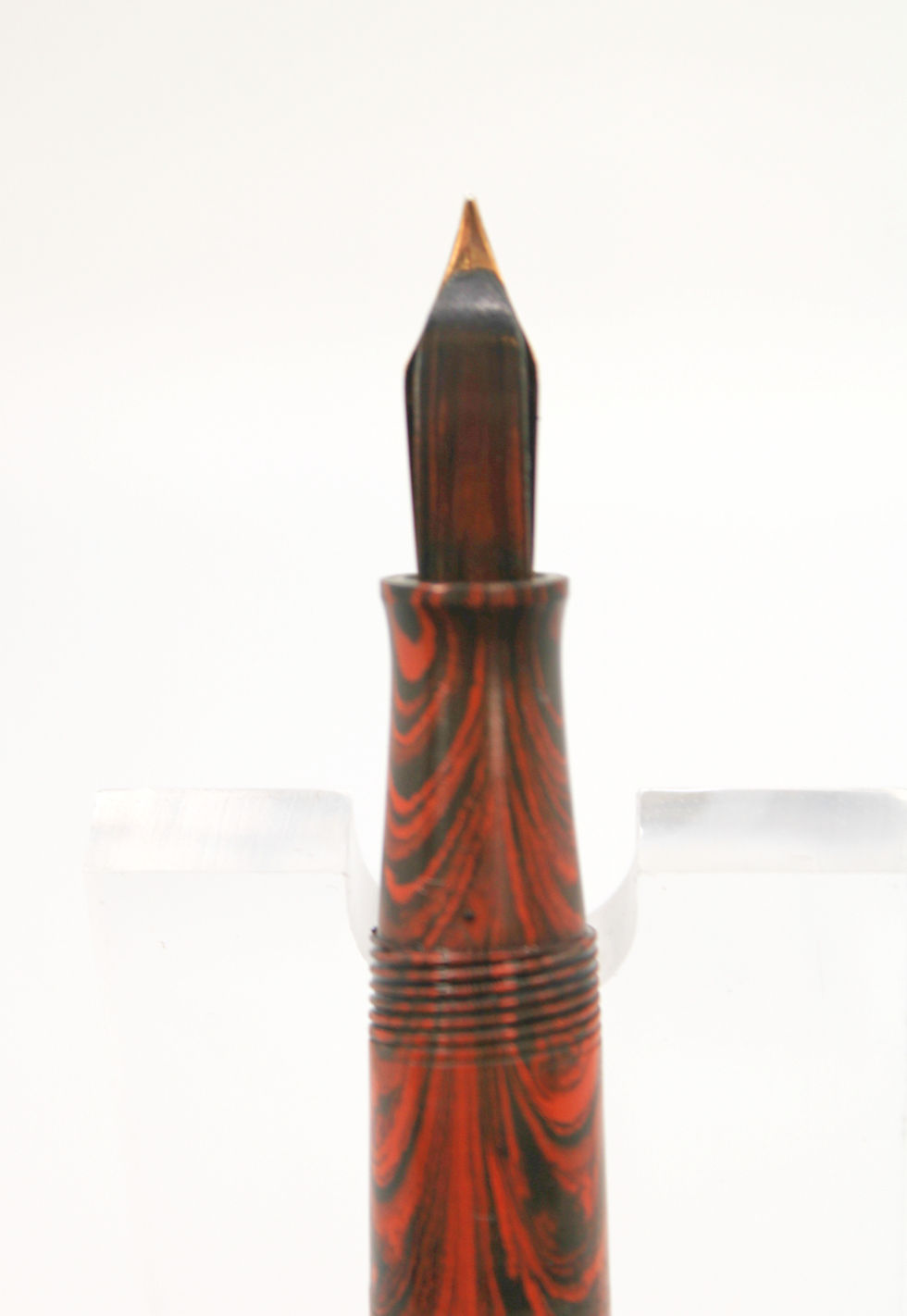 Thumbnail: Waterman 52 Red Ripple Lever Fill Fountain (040225-JN-Wat 52