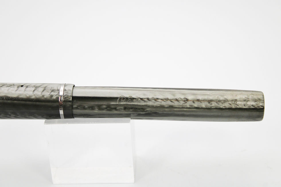 Thumbnail: Esterbrook 1550 Grey Dollar Pen Lever Fill Fountain Pen (11-16-25-RS-Est 15