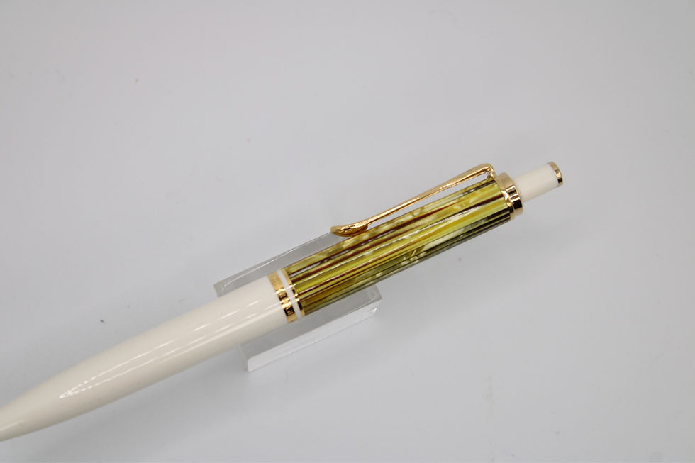 Thumbnail: Pelikan Classic 400 Tortoishell/White Click Ball Point Pen (080224-CRE-22)