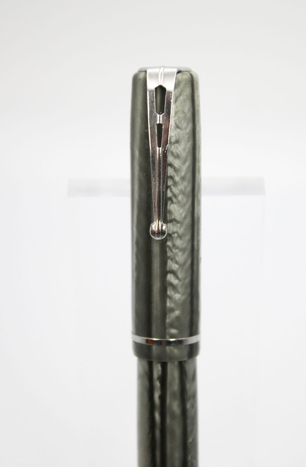 Thumbnail: Esterbrook 1550 Grey Dollar Pen Lever Fill Fountain Pen (11-16-25-RS-Est 15