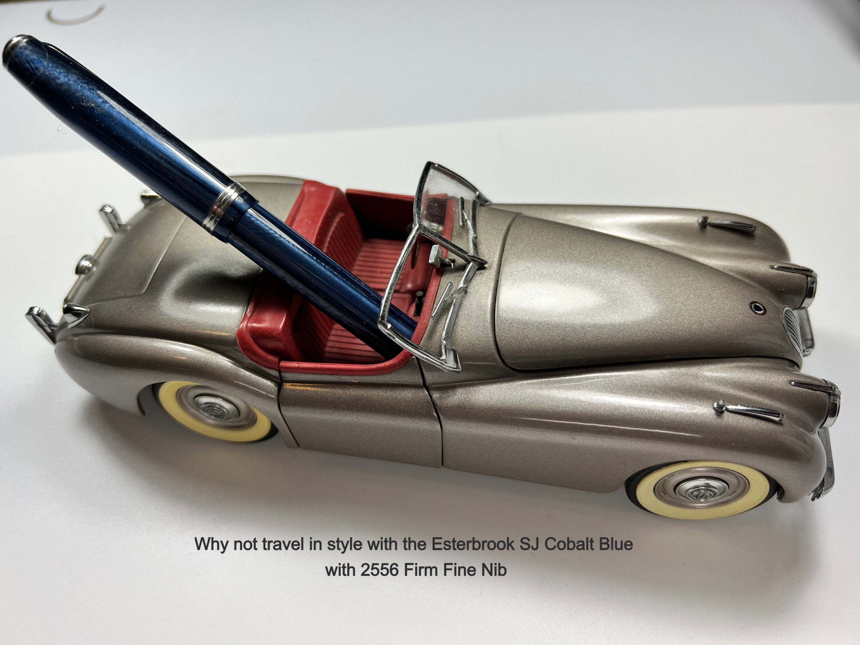 Esterbrook 2556 SJ Series Cobalt Blue Lever Fill Fountain Pen (020822-78)