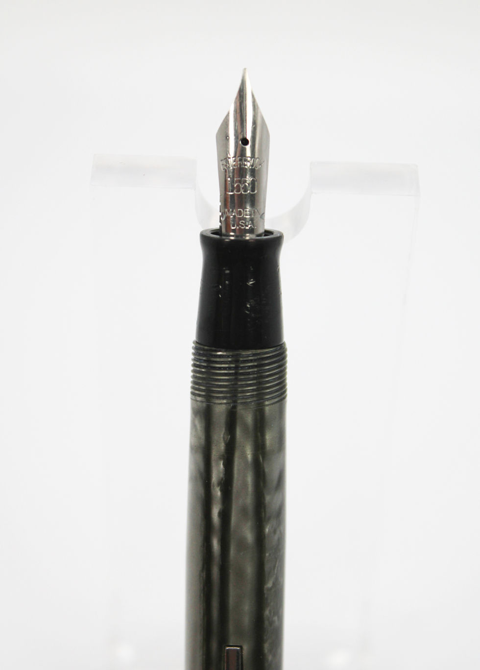 Thumbnail: Esterbrook 1550 Grey Dollar Pen Lever Fill Fountain Pen (11-16-25-RS-Est 15