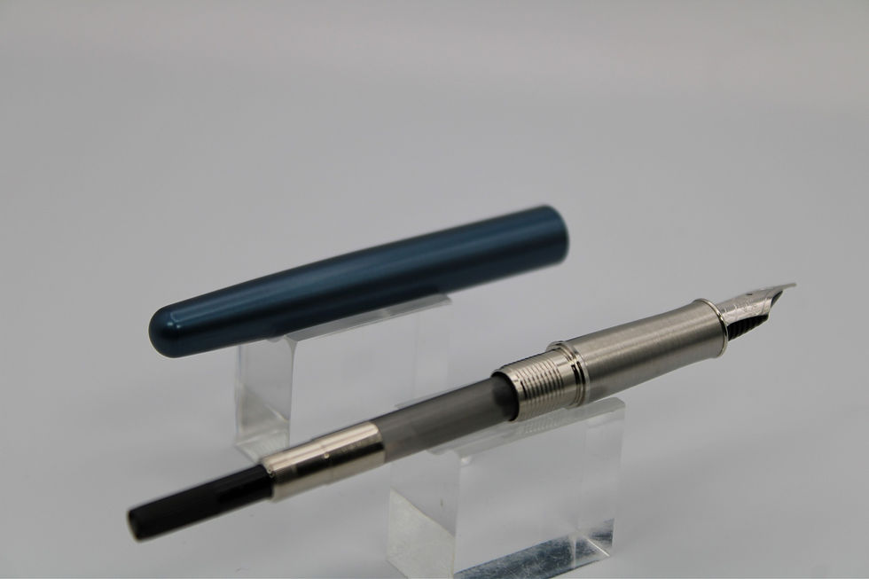 Thumbnail: Parker Sonnet Premium Metal Blue CT FP 18k Gold Nib (2119743)