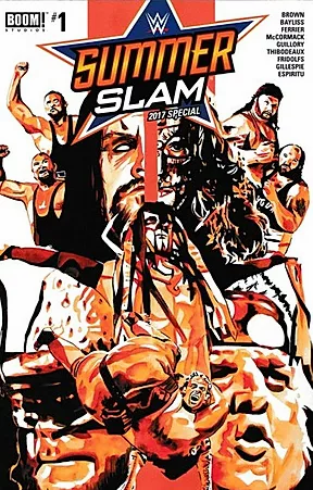 SummerSlam 2017 Comic Book