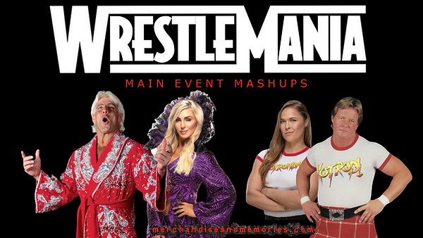 WrestleMania Main Event Mashups