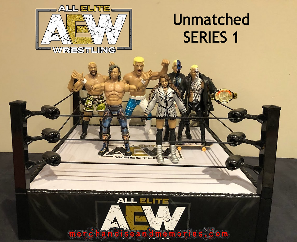 Looking back at a very unique set of AEW figs.