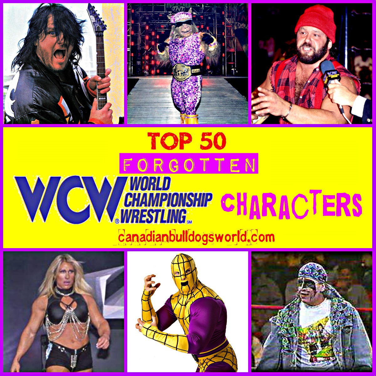 Top 50 Forgotten WCW Characters