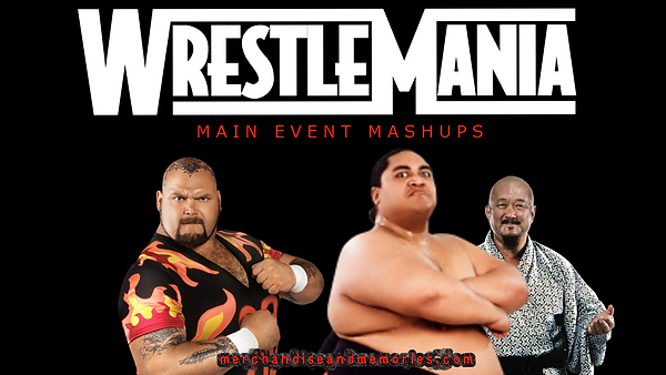 WrestleMania Main Event Mashups
