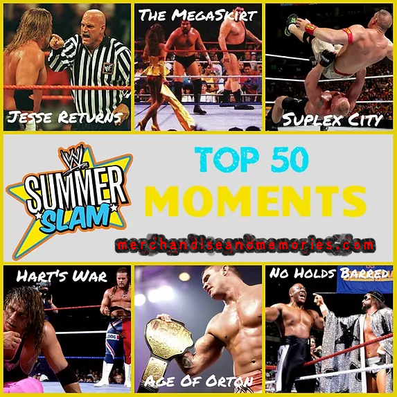 Top 50 SummerSlam Moments