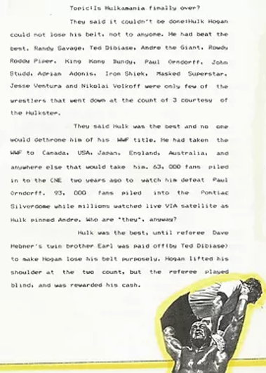 Wrestling Magazine