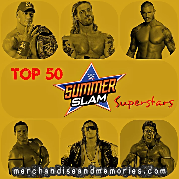 Top 50 SummerSlam Superstars (updated for 2020)
