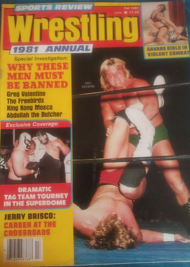 Sports Review Wrestling Fall 1981