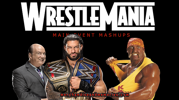 WrestleMania Main Event Mashups