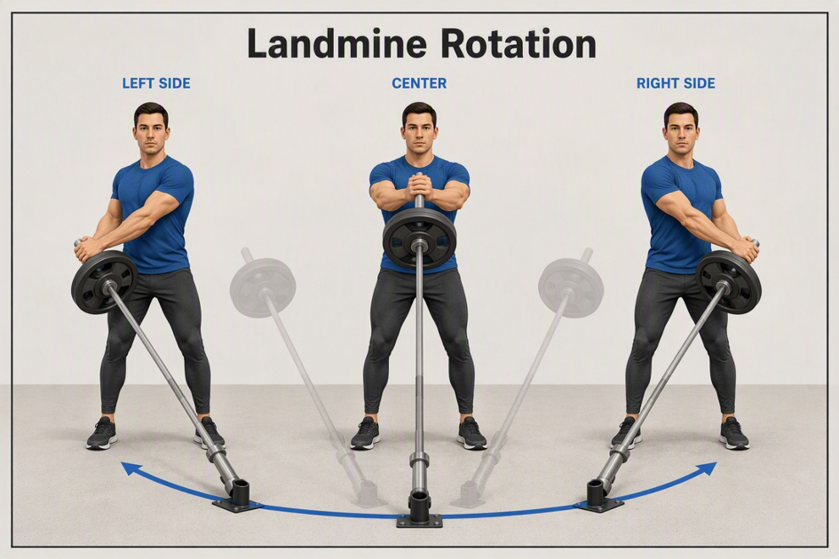 landmine rotation