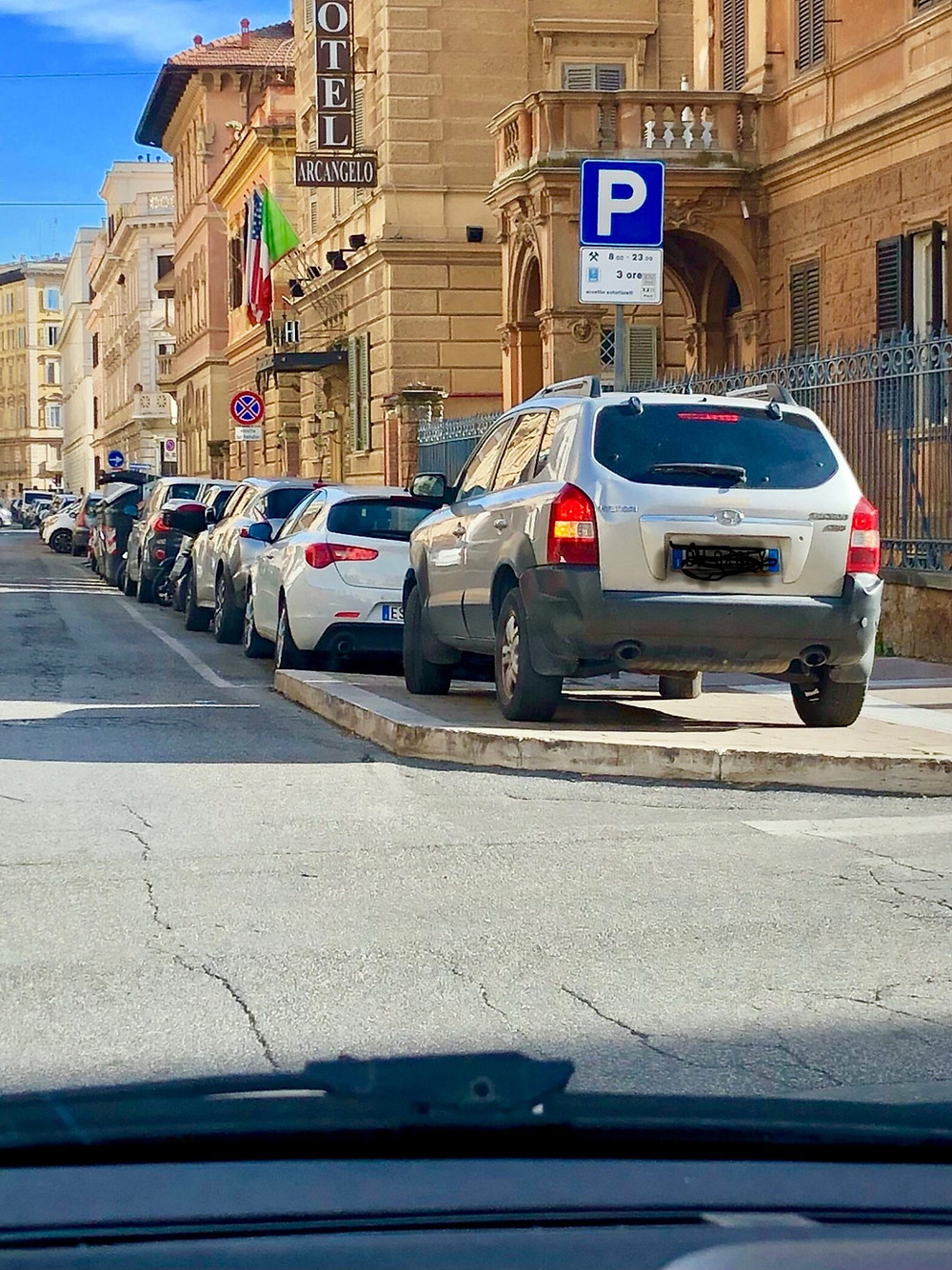 driving in rome, rome parking