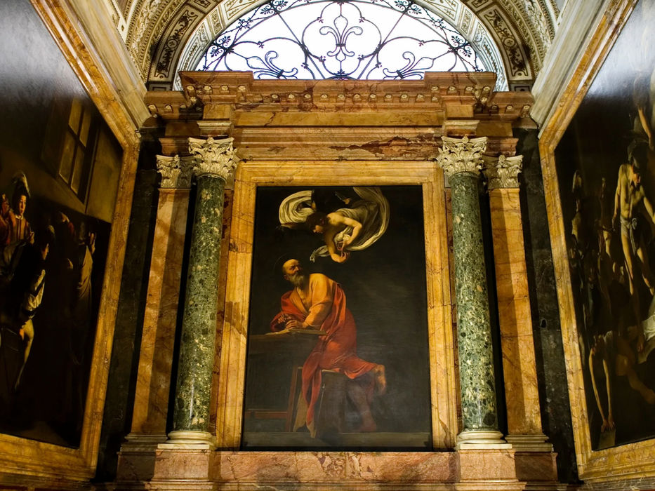 Saint Matthew and the Angel (also known as The Inspiration of Saint Matthew)