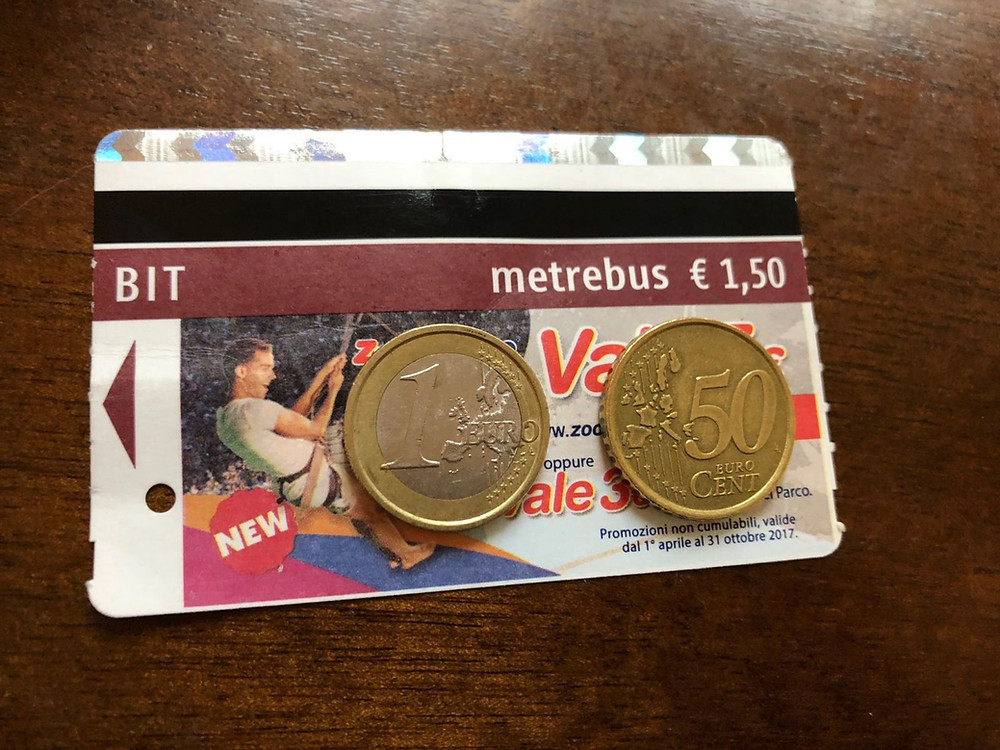 bus ticket rome