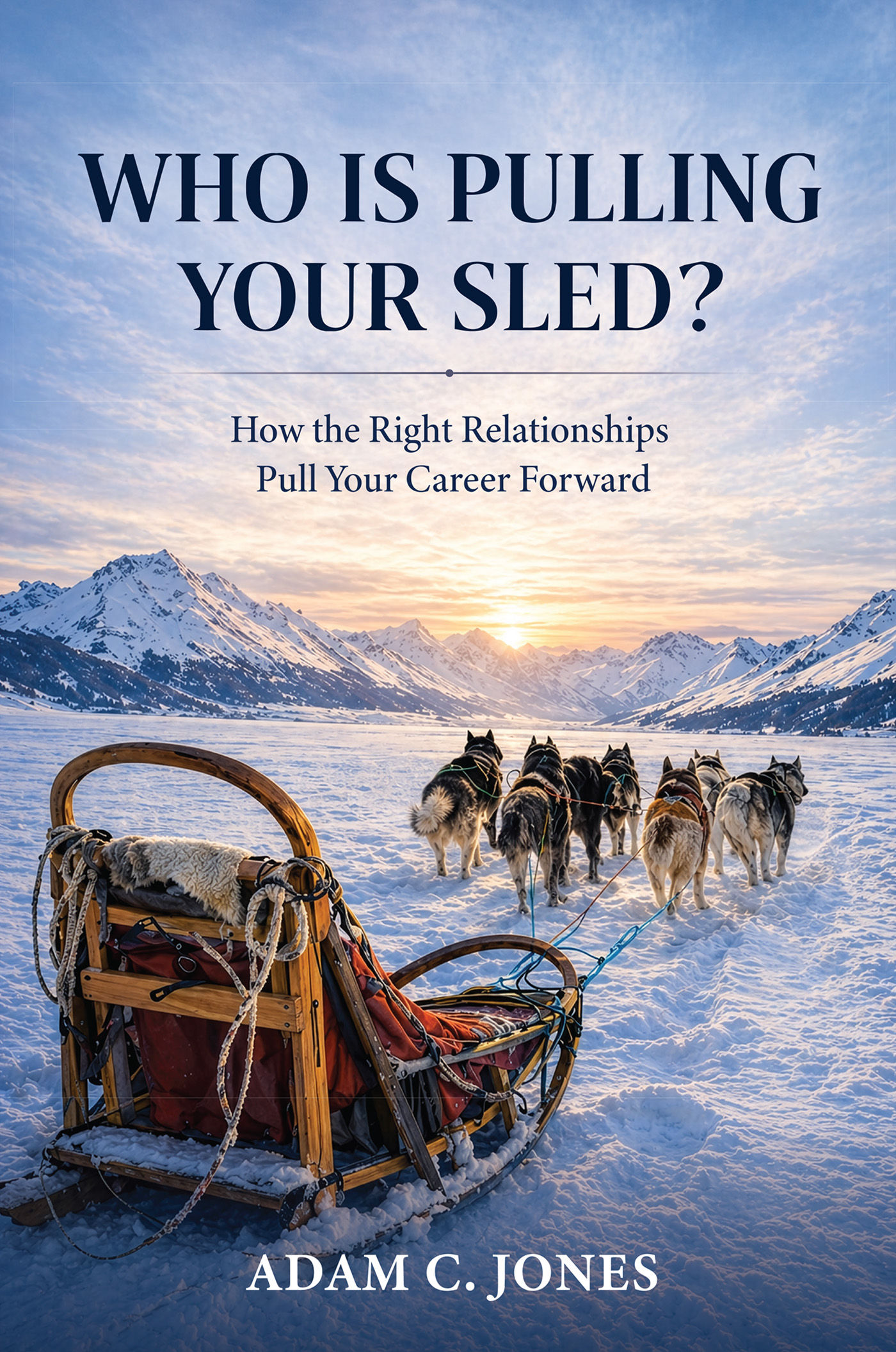 Who Is Pulling Your Sled - Signed Hardcover Book