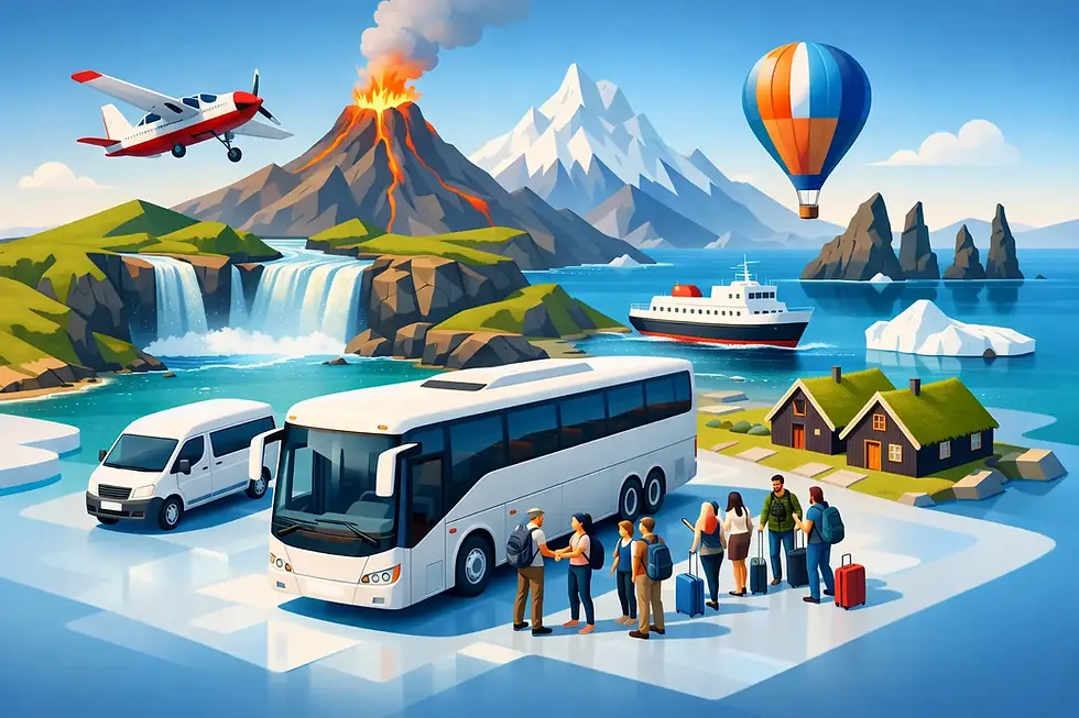 Iceland Transport for Stress-Free Group Travel