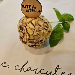 Vegan Smoky Almond Cheddar Cheese Ball
