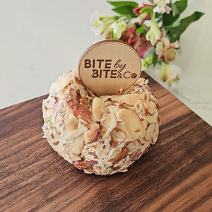 Smoky Cheddar Almond Cheese Ball