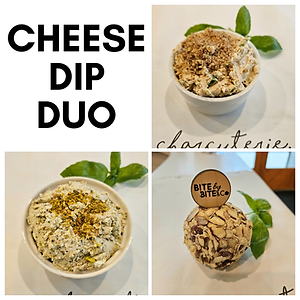 Vegan Cheese Dip Duo