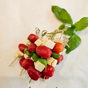 Vegan Caprese Skewers