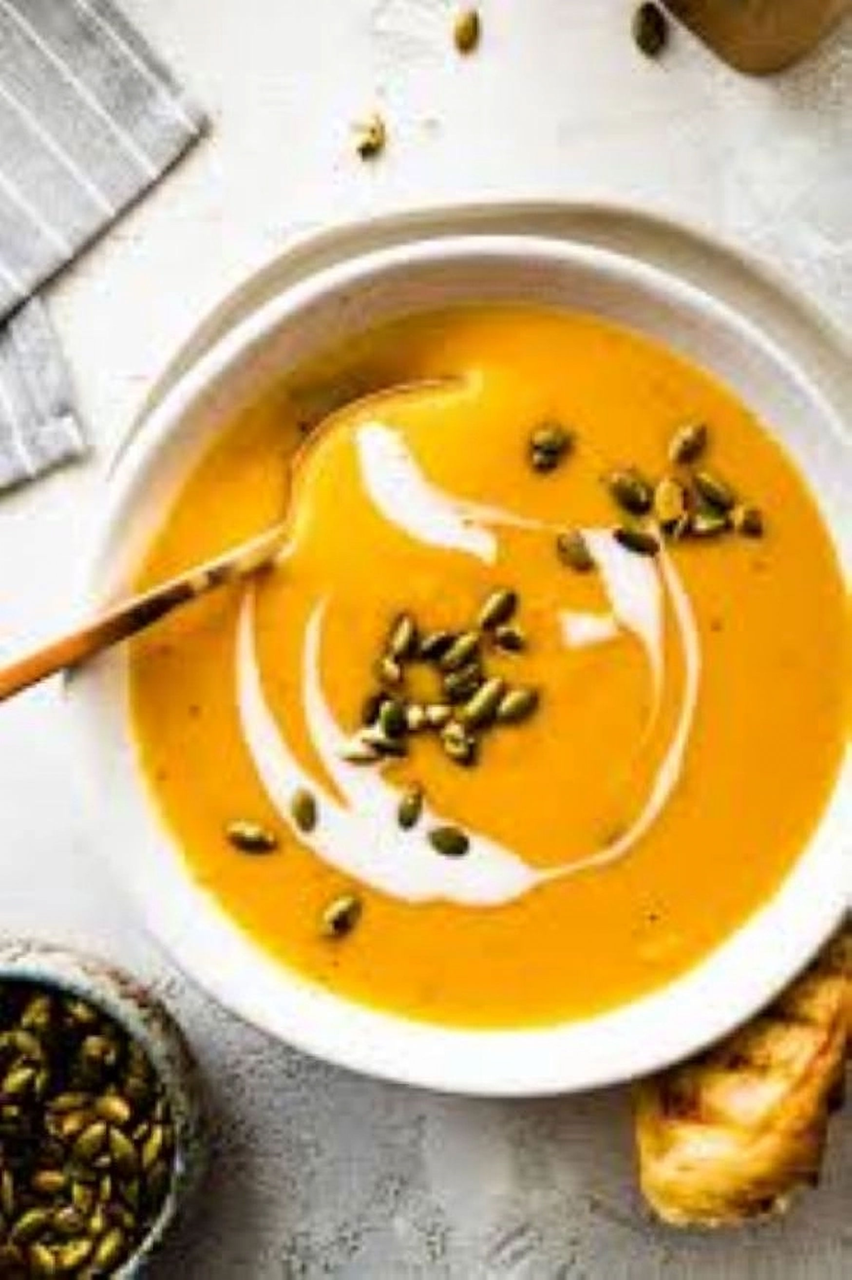 Butternut Squash, Pear and Ginger Soup