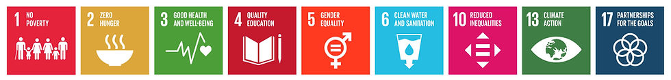 Flowchart depicting the various sustainable development goals which Zeit Consultants focus on
