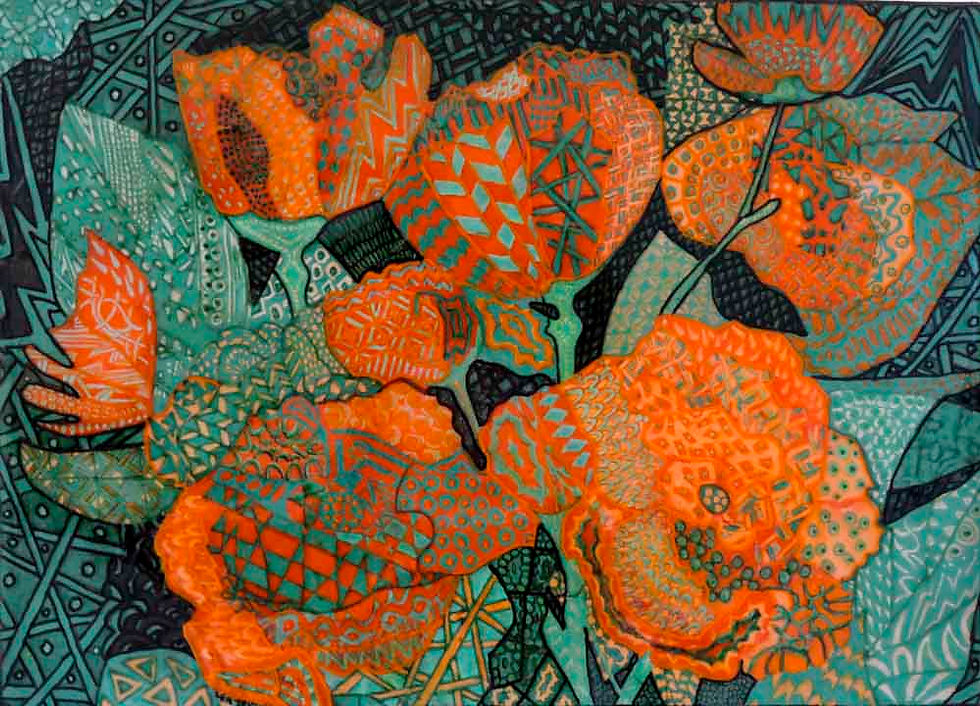 Orange Flowers $300