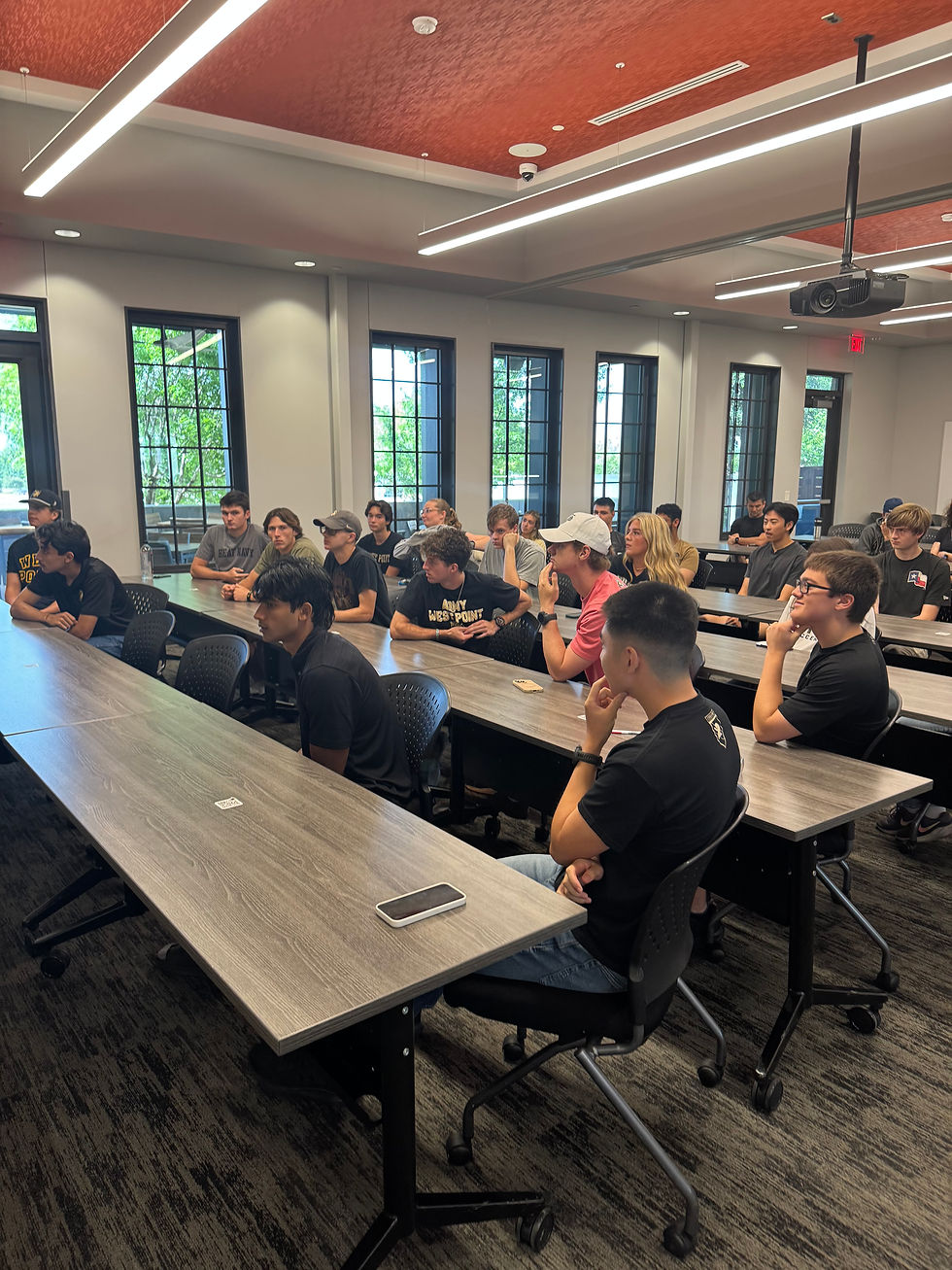 Class of 2030 Texas Gun Experience