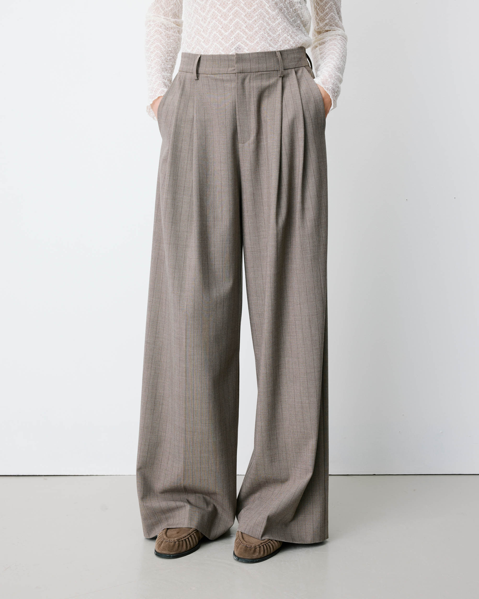 Ardoise Pantalon Taupe