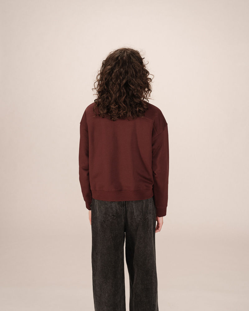 Thumbnail: Ciao Amore Sweater Bordeaux