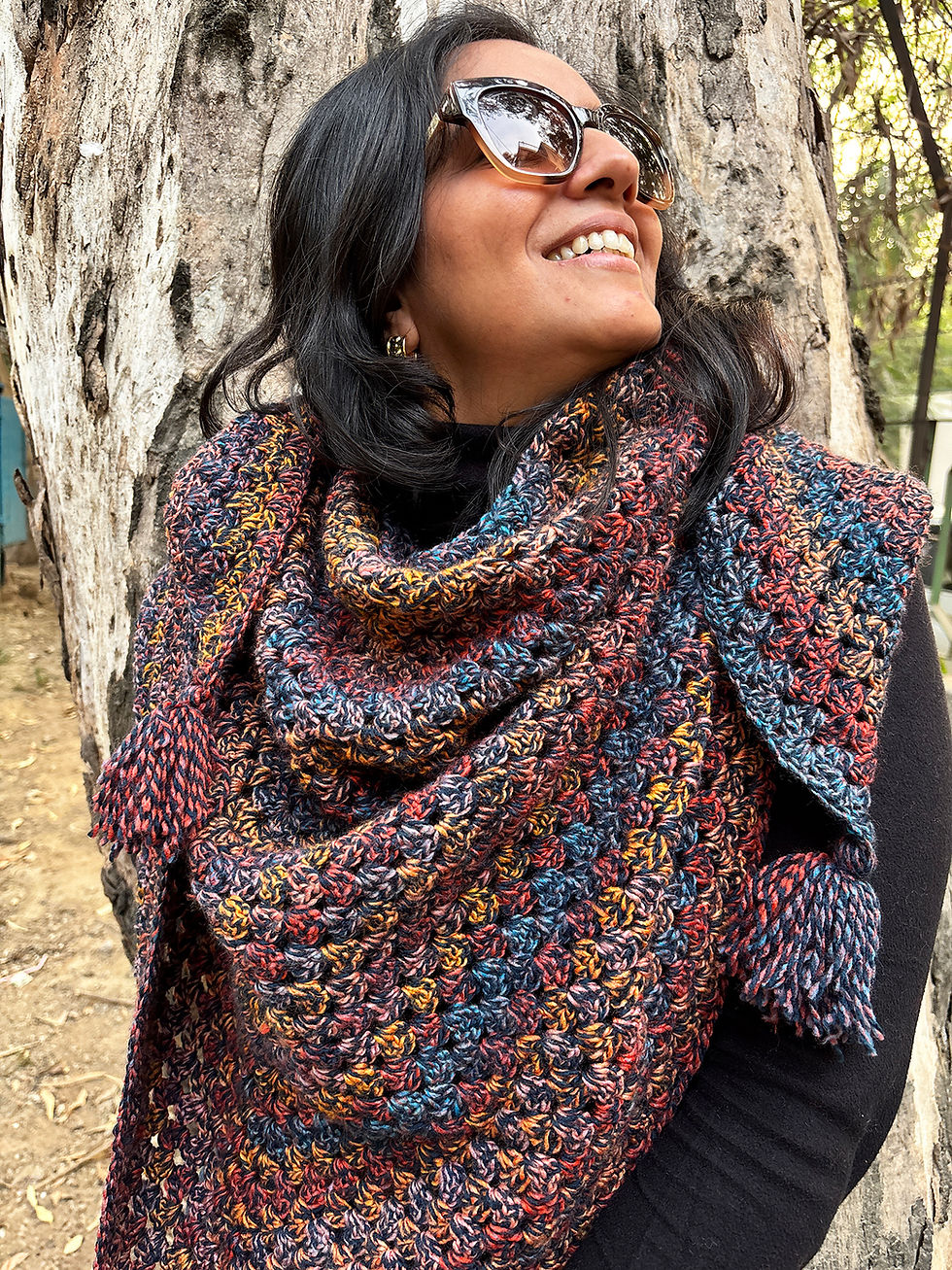 Thumbnail: Sunset Sky Crochet Wrap
