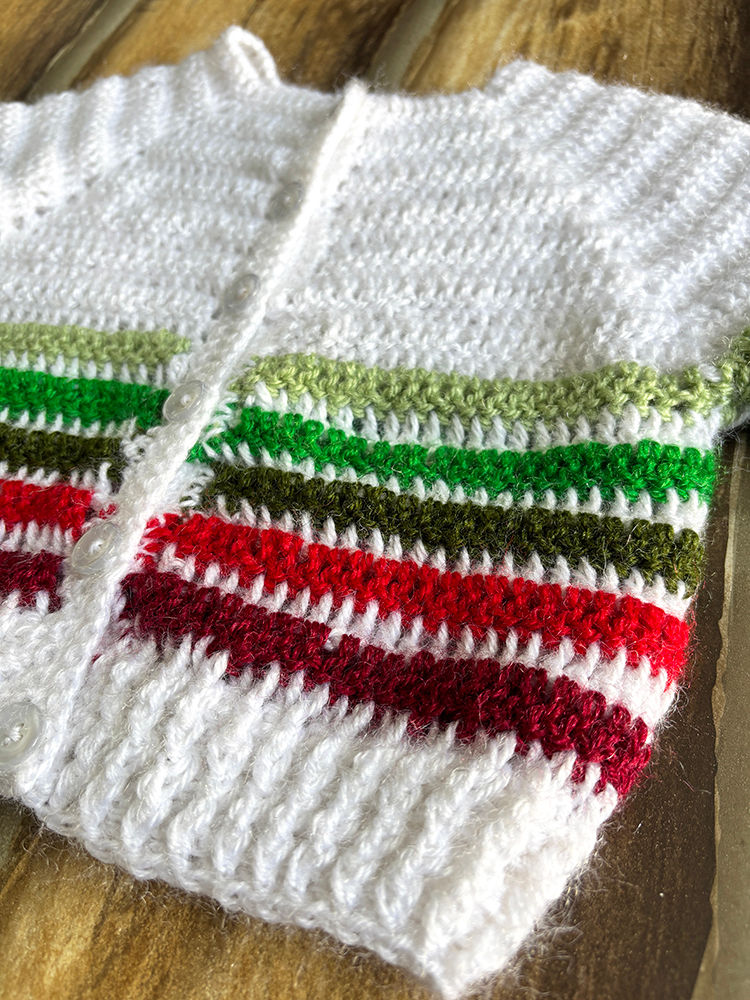 Thumbnail: Mistletoe Moment Crochet Sweater