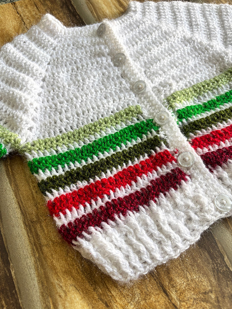 Thumbnail: Mistletoe Moment Crochet Sweater