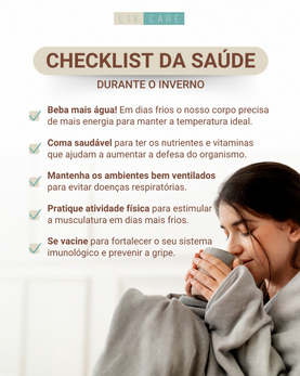 Checklist da saúde durante o inverno