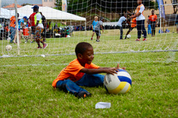 GDSA Kids fund day playing ball