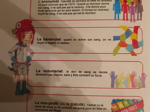 Cécile RILHAC soutient l'Amicale des donneurs de sang bénévoles du Parisis