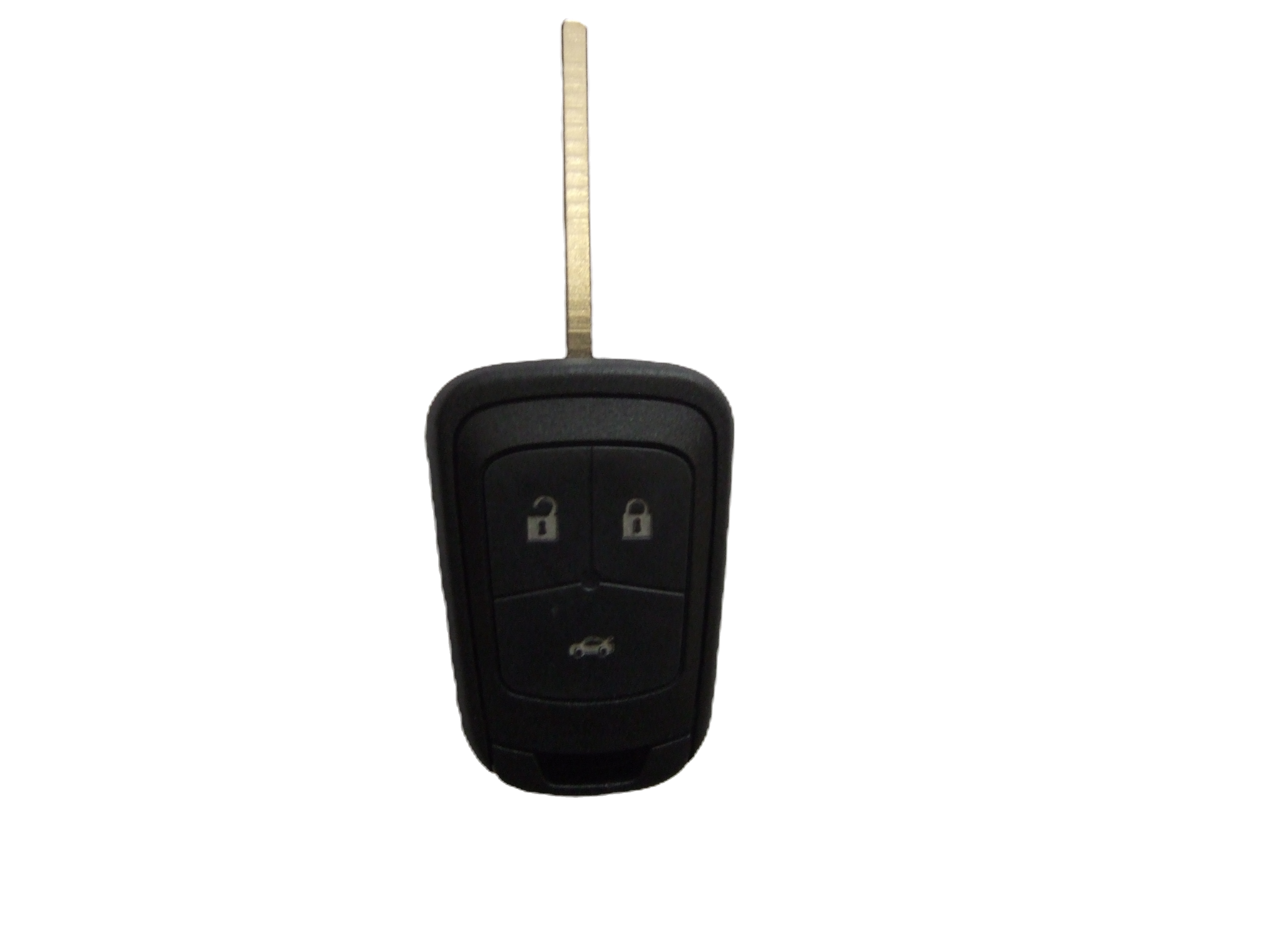 Kms1711 Vauxhall 3 button fixed blade remote case