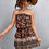 Thumbnail: Women's Bohemian Floral Print Strapless Dress Summer Beach Dress