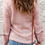 Thumbnail: Noelle Detail Patterned Sleeve Sweater