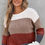 Thumbnail: Lainey Knitted O-neck Pullover Sweater