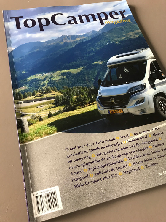 Publicatie in TopCamper magazine