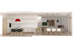 Villa in Asti - studio interni cucina